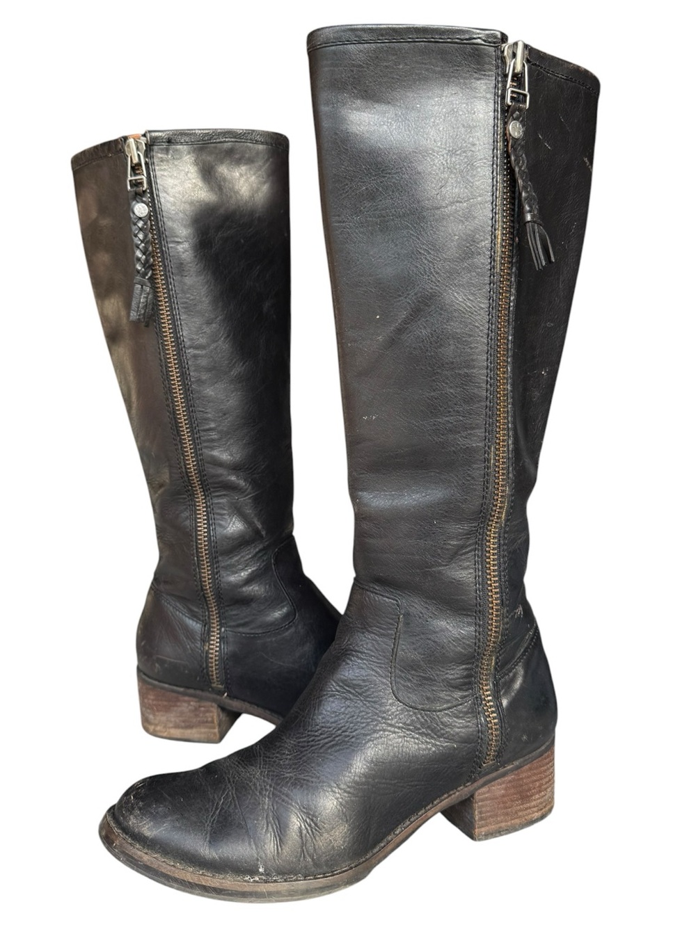 || LUCKY BRAND || KNEE HIGH ALL LEATHER BOOTS